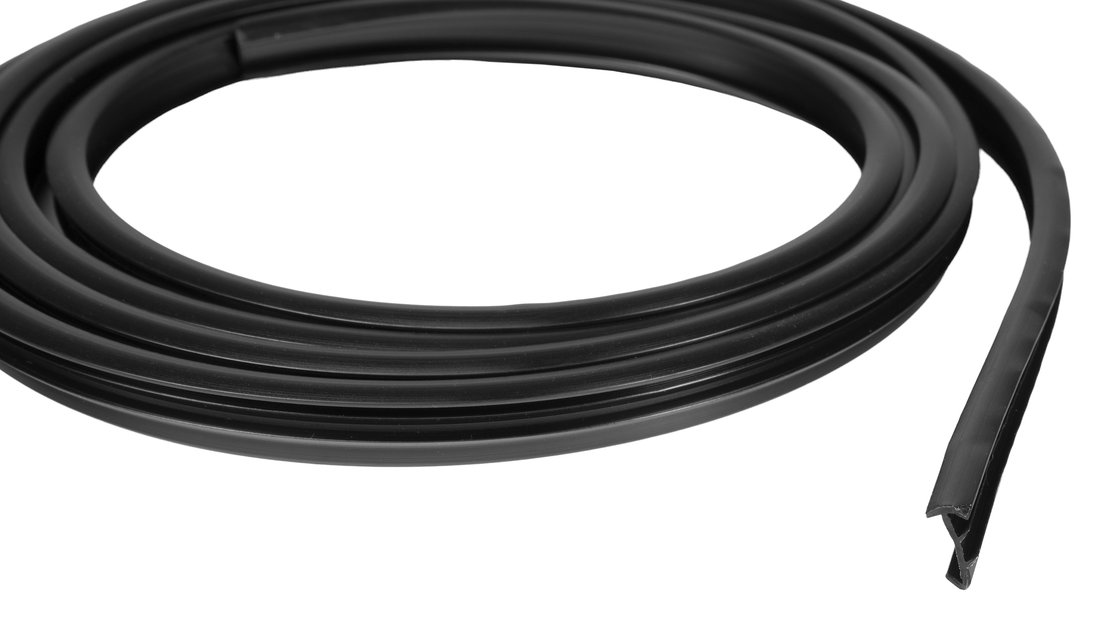 Polysan EASY BLACK zamačkávací těsnění boční stěny 1900mm ND022B