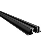 EASY BLACK Horizontal adjustment profile set for hinged door 1900mm Photo: EASY BLACK Horizontal adjustment profile set for hinged door 1900mm