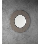 Photo: LUMIRO STRIP round mirror with LED lighting in frame dia. 75cm, agila