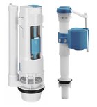 Photo: Spülset mit DUAL-Taste 49mm, Bodenfüllung 1/2", Chrom