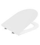 Photo: GLANZ WC sedátko, SLIM, Soft Close, Easy Take, biela