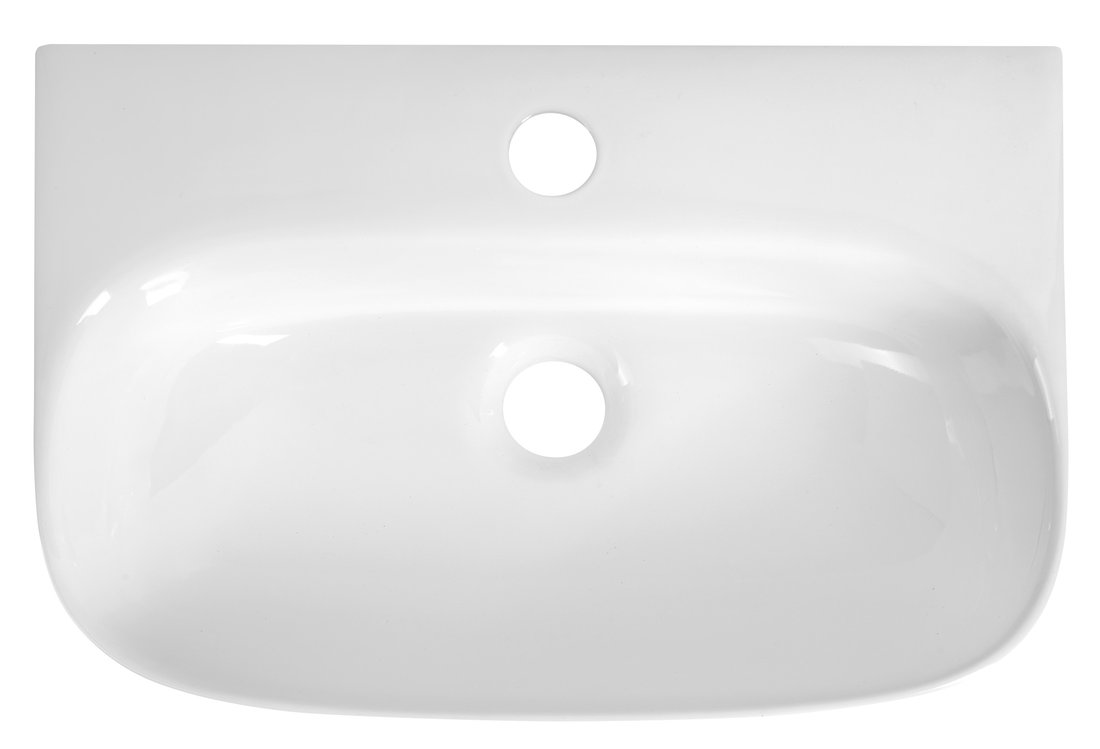 Aqualine FLANNY keramické umývátko 46x31cm, bílá NP396