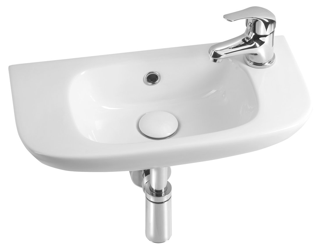 Aqualine KIA keramické umývátko 49x25cm, bílá NP405