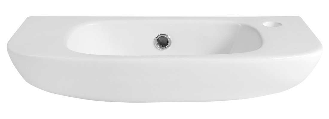 Aqualine KIA keramické umývátko 49x25cm, bílá NP405