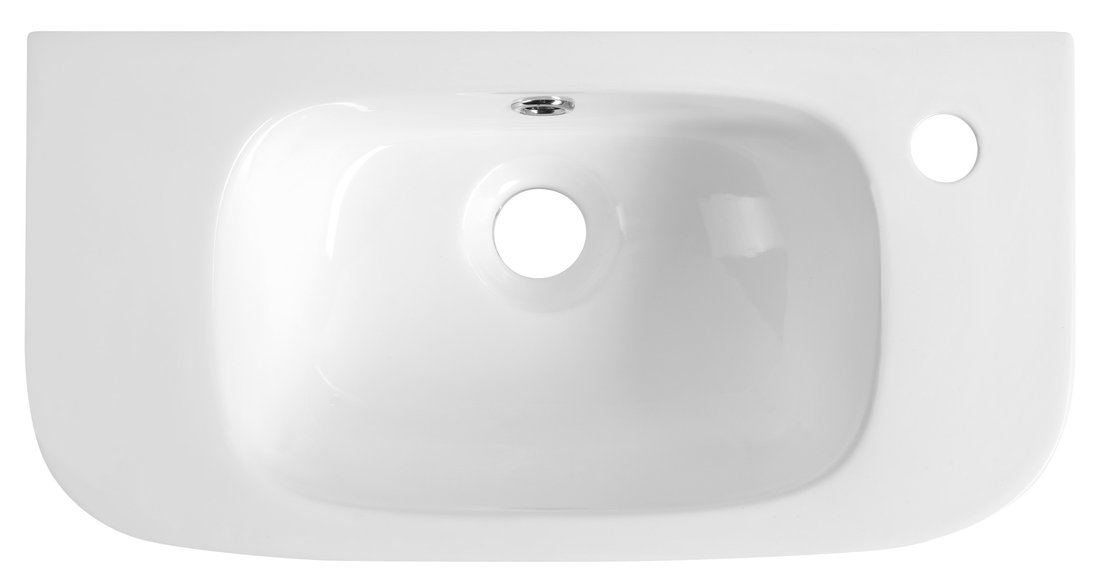 Aqualine KIA keramické umývátko 49x25cm, bílá NP405