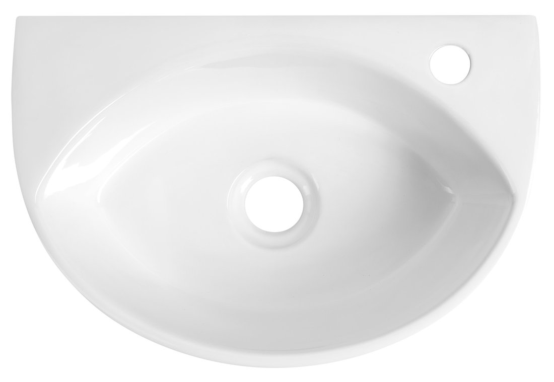 Aqualine LIZA keramické umývátko 40x27cm, bílá NP412