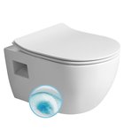 Photo: LUNA wall-hung toilet pan, Vortex Rimless, 35,5x49cm, white