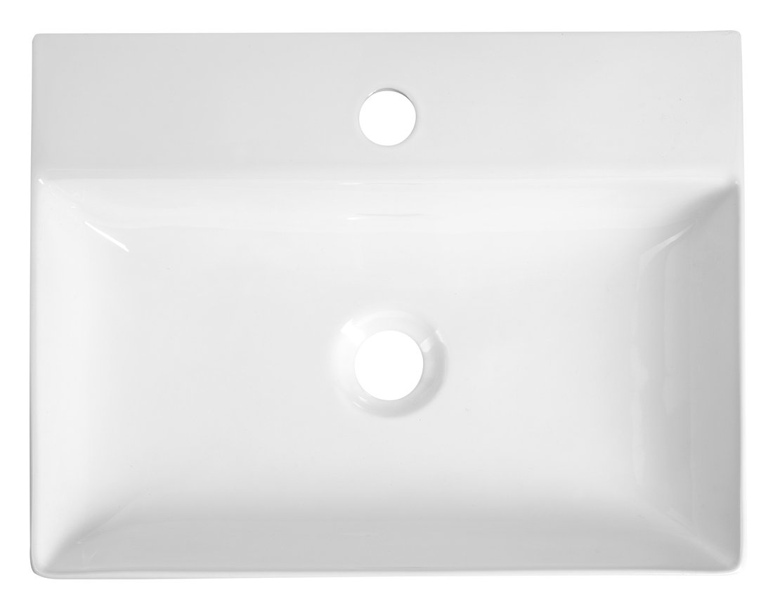 Aqualine SOYO keramické umyvadlo 46x36cm, bílá NP465
