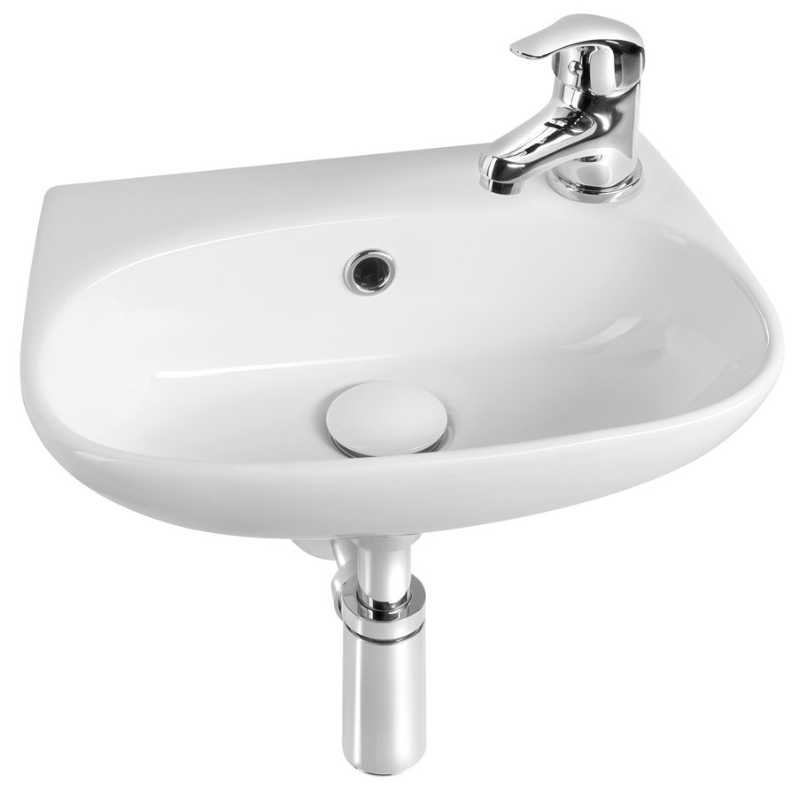 Aqualine VELSA keramické umývátko 40x29cm, bílá NP479