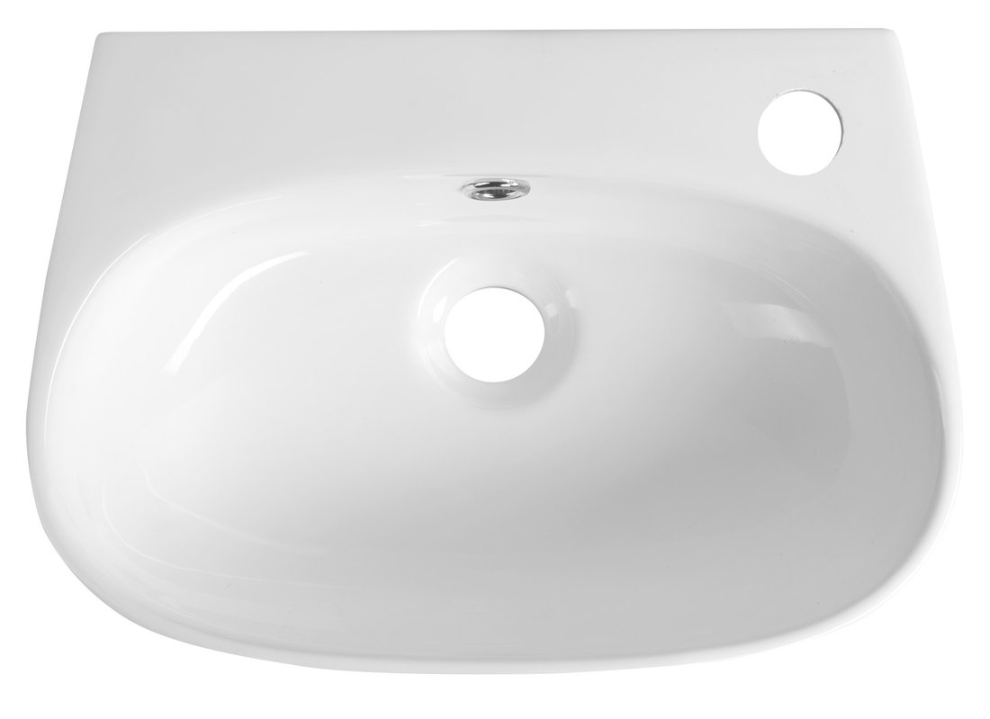 Aqualine VELSA keramické umývátko 40x29cm, bílá NP479