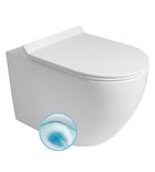 Photo: CARLO závesná WC misa, Vortex Rimless, 36x53cm, biela