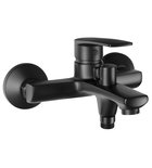 Photo: KORANA nástenná vaňová batéria, čierna mat