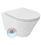 Photo: PACO SHORT Hänge-WC, Rimless, 36x47,5cm, Weiß