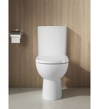 Photo: TAVON combi toilet, Rimless, P-trap, white