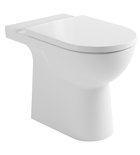 Photo: TALAMO miska do kompaktu WC, Rimless, 63x35,5cm, odpływ pionowy/poziomy, biały