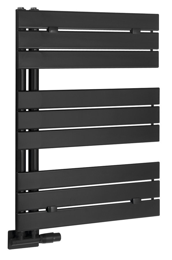 Aqualine MYTHOS otopné těleso 500x830 mm, černá mat LLM508B
