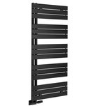 Photo: MYTHOS Badheizkörper 500x1430 mm, Schwarz matt