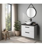 Photo: VEGA blat umywalkowy 104x45cm, dąb czarny