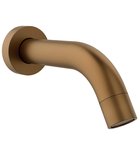 Photo: Wylewka ścienna 174mm, miedź mat
