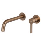 Photo: ICONIC concealed 2-way washbasin mixer, copper matt