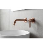 Photo: ICONIC concealed 2-way washbasin mixer, copper matt