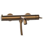 Photo: ICONIC wall-mounted bath mixer tap, copper matt