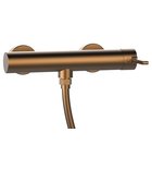 Photo: ICONIC wall-mounted shower mixer, copper matt