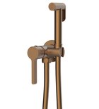 Photo: ICONIC concealed bidet mixer tap with Stop shower, round, copper matt