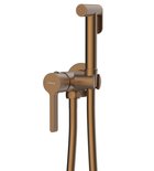 Photo: ICONIC podomietková bidetová batéria so Stop sprškou, guľatá, meď mat