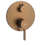 Photo: ICONIC podomietková sprchová batéria, 2 výstupy, meď mat