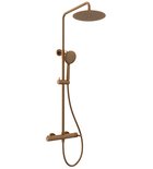 Photo: ICONIC shower column with lever mixer, copper matt