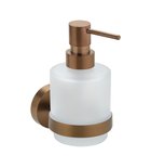 Photo: X-ROUND COPPER Seifenspender 200ml, Milchglas, Kupfer matt