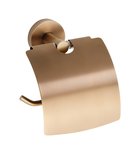 Photo: X-ROUND COPPER Toilettenpapierhalter, mit Deckel, Kupfer matt
