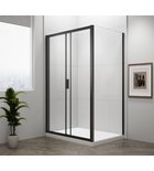 Photo: EASY BLACK obdélníkový sprchový kout 1600x800mm, čiré sklo L/P varianta