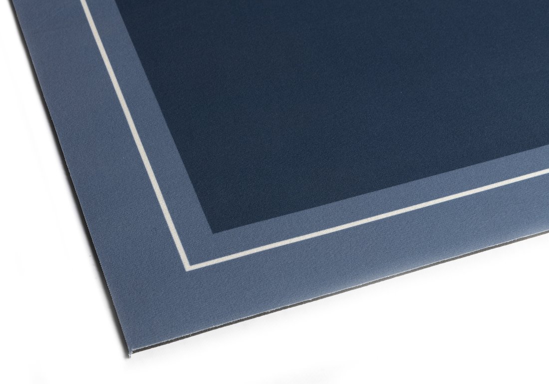 Aqualine Koupelnová předložka 60x120cm, absorpční, modrá PCD012V
