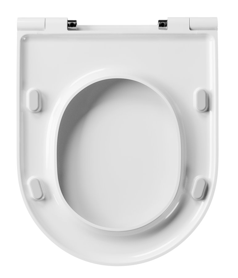 Kerasan FLO WC sedátko, SLIM, Soft Close, bílá 319101N