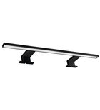 Photo: SERAPA LED Leuchte, 9W, 230V, 600x40x100mm, IP44, Aluminium, Schwarz matt