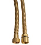 Photo: POWERFLEX plastic shower hose, 150cm, gold matt