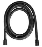 Photo: POWERFLEX wąż prysznicowy metalowy, 200cm, czarny mat