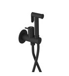 ULTRAMIX concealed bidet mixer with Stop shower, round, black matt Photo: ULTRAMIX concealed bidet mixer with Stop shower, round, black matt