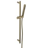 Photo: Shower set, sliding holder, 800mm, gold matt