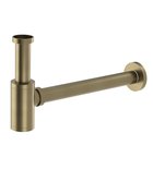 Photo: Waschbecken Siphon 5/4", Auslauf 32mm, Rund, Gold matt