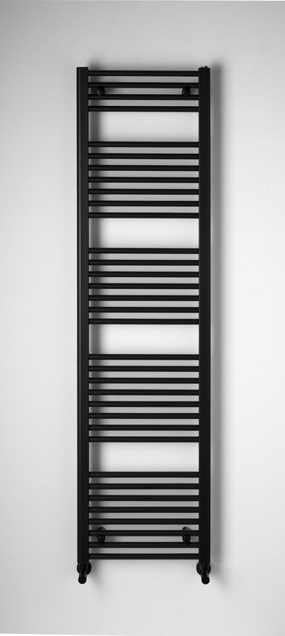 Aqualine DIRECT otopné těleso s bočním připojením 450x1680 mm, černá mat ILR64B