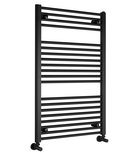 Photo: DIRECT Badheizkörper mit seitlichem Anschluss 600x960 mm, Schwarz matt