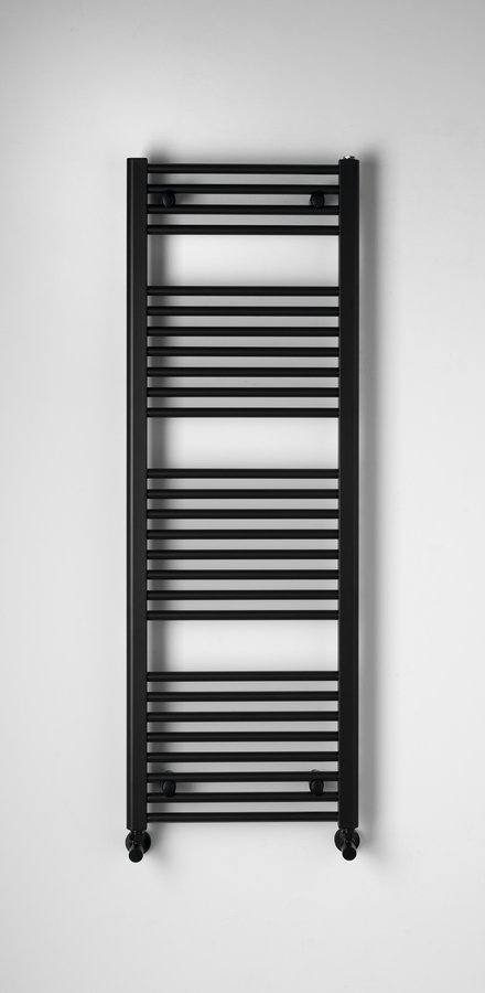 Aqualine DIRECT otopné těleso s bočním připojením 450x1320 mm, černá mat ILR34B