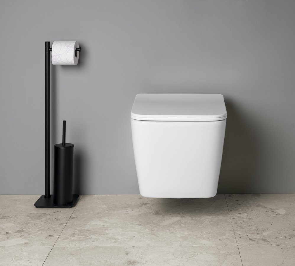 Sapho PORTO závěsná WC mísa, Vortex Rimless, 36x52cm, bílá PZ102V