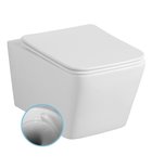 Photo: PORTO závesná WC misa, Vortex Rimless, 36x52cm, biela