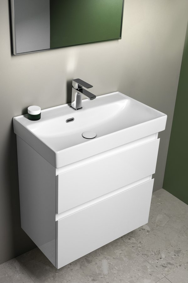 Aqualine ALTAIR umyvadlová skříňka 76x60x37cm, bílá AI288