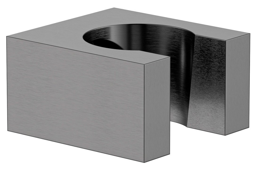 Sapho Držák sprchy hranatý, pevný, gun metal 1205-14GM