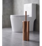 Photo: X-ROUND COPPER szczotka WC do postawienia, miedź mat